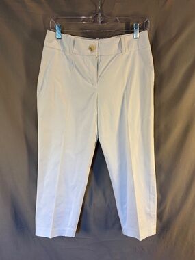 LOFT Petite Julie Cropped Pants, White color - Size 4P (NWT)